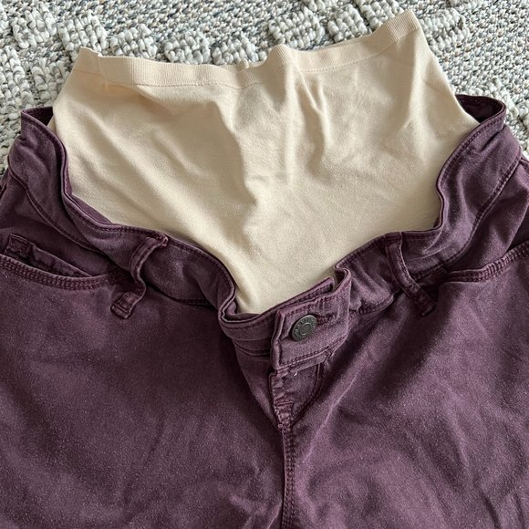 Maternity High-Waisted  Super skinny Jeans - Picture 3 of 5